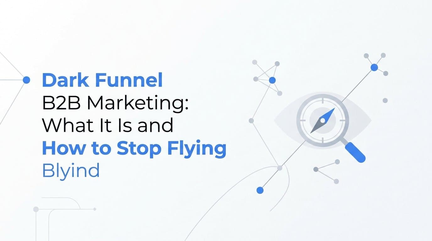 Dark Funnel B2B Marketing: What It Is and How to Stop Flying Blind