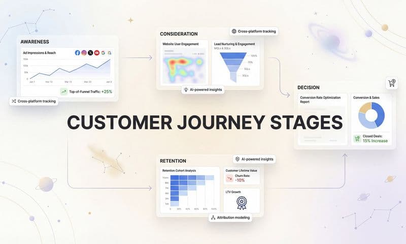 Customer Journey Stages: A Complete Guide to Mapping and Tracking Every Touchpoint