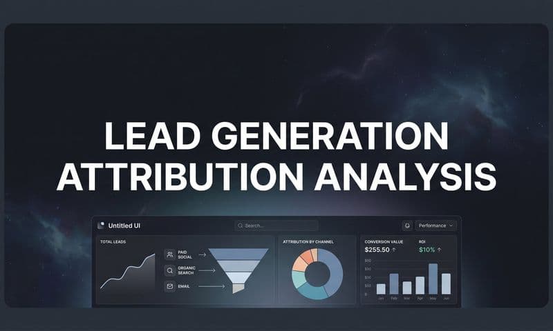 Lead Generation Attribution Analysis: How to Track What Actually Drives Your Leads