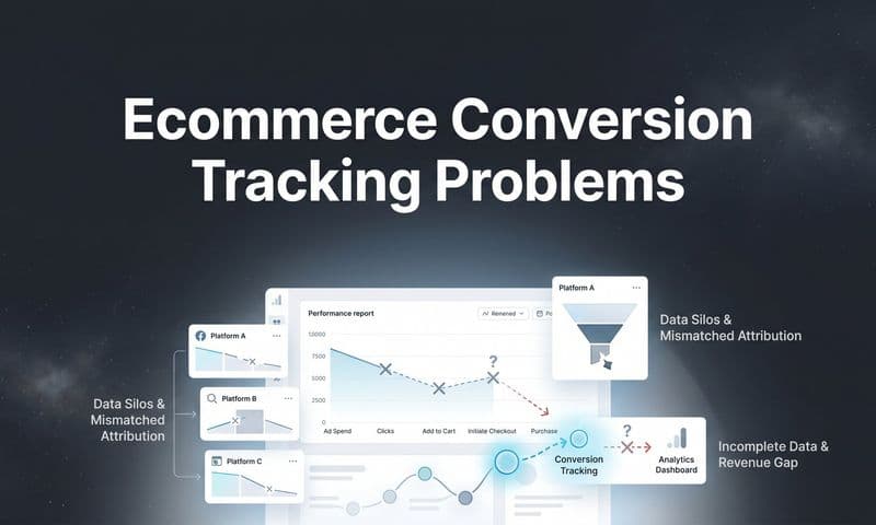 Ecommerce Conversion Tracking Problems: Why Your Data Is Wrong and How to Fix It