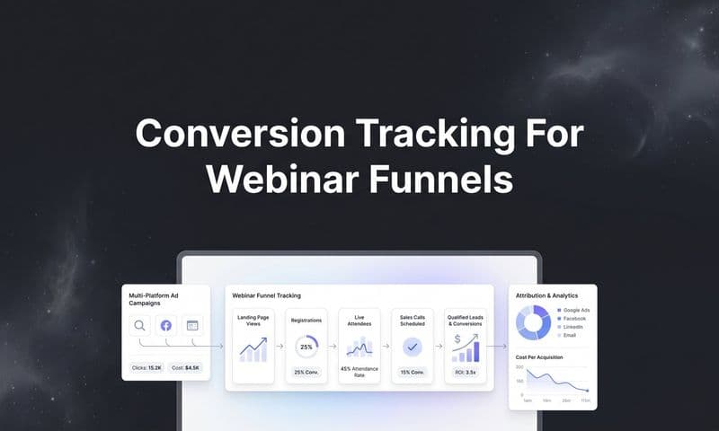 How to Set Up Conversion Tracking for Webinar Funnels: A Step-by-Step Guide