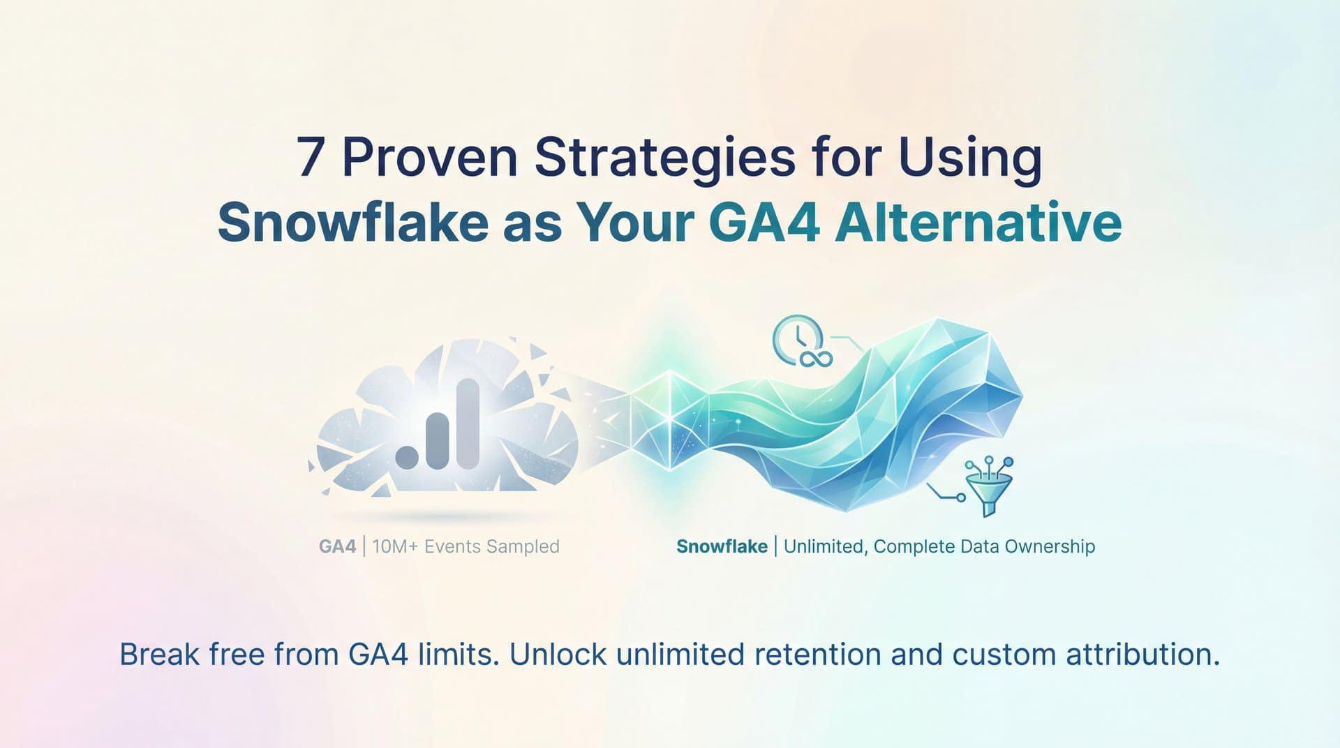 7 Proven Strategies for Using Snowflake as Your GA4 Alternative