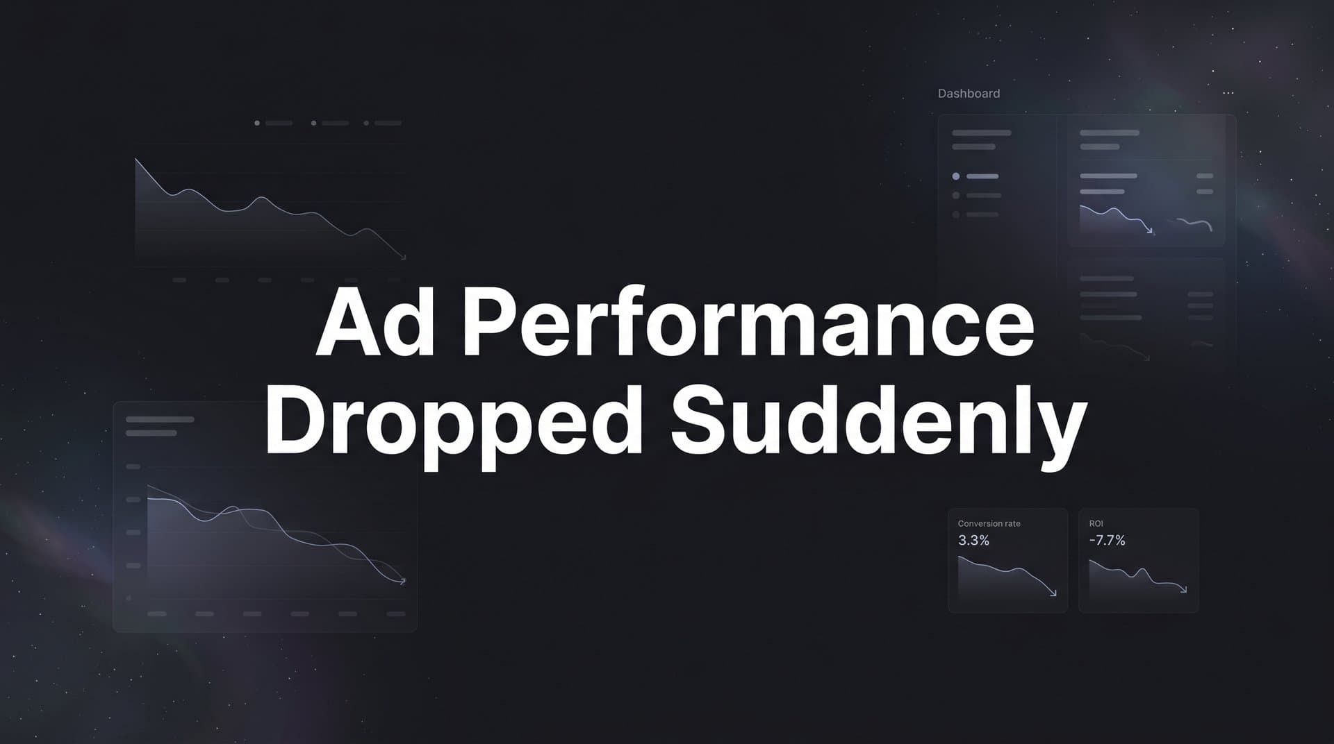7 Proven Strategies to Diagnose and Fix a Sudden Drop in Ad Performance