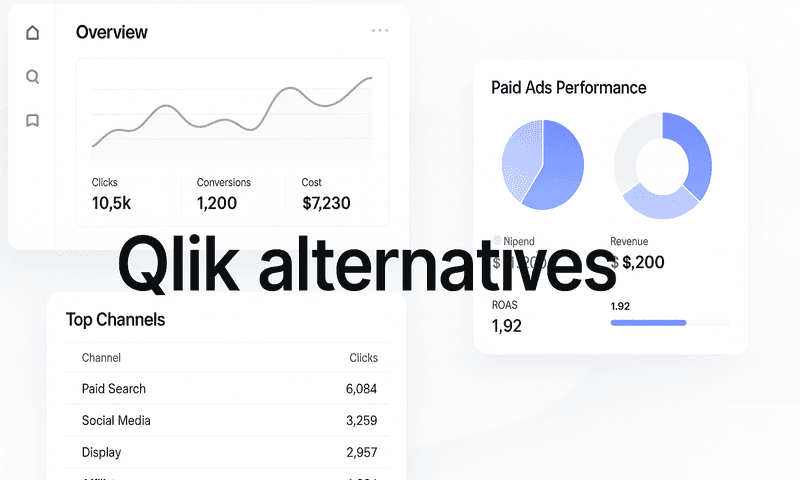Top 8 Qlik Alternatives To Enhance Your Data Analytics Strategy