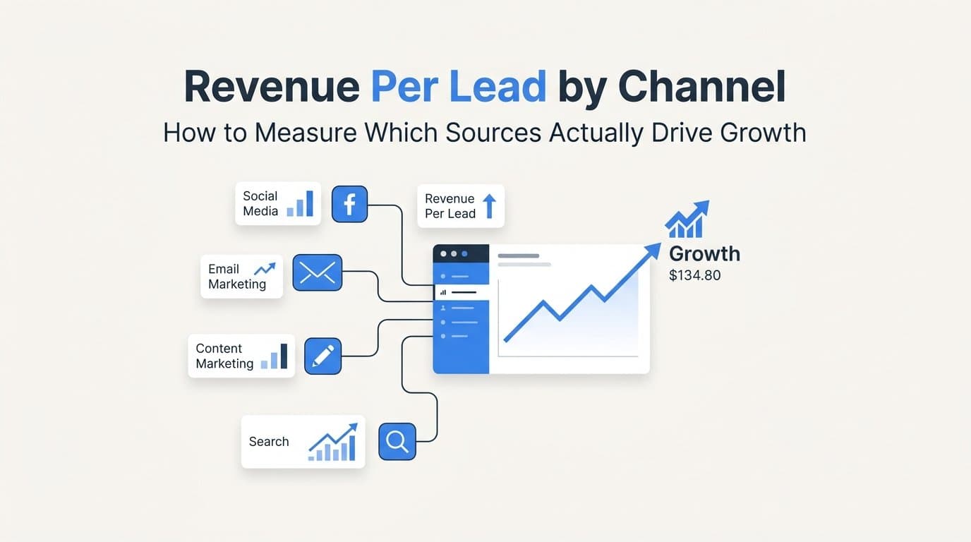 Revenue Per Lead by Channel: How to Measure Which Sources Actually Drive Growth