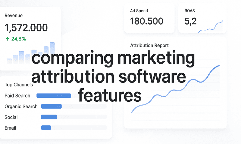 8 Best Comparing Marketing Attribution Software Features To Track Real Revenue Impact