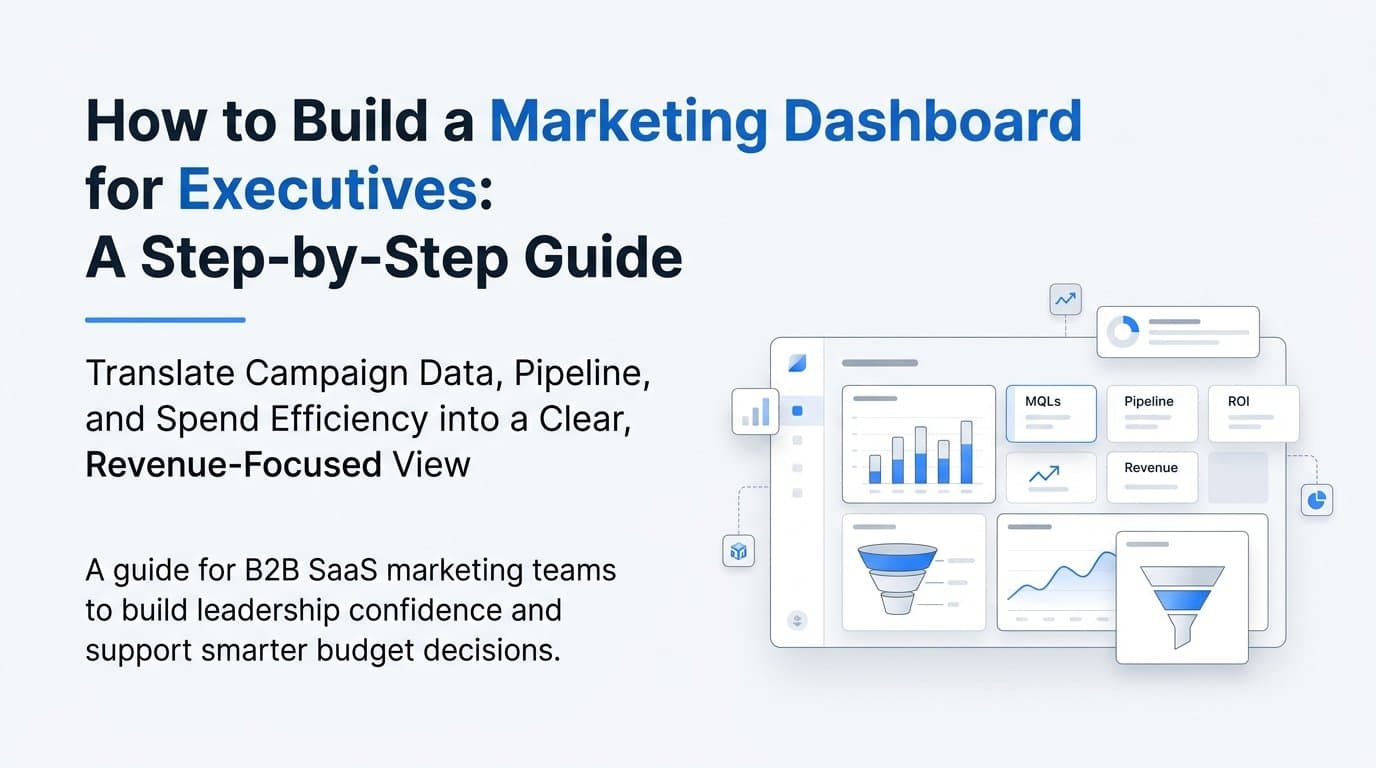 How to Build a Marketing Dashboard for Executives: A Step-by-Step Guide