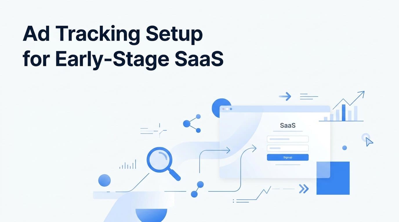 Ad Tracking Setup for Early-Stage SaaS: A Step-by-Step Guide