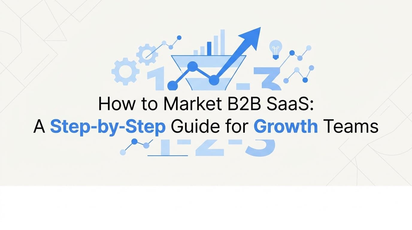 How to Market B2B SaaS: A Step-by-Step Guide for Growth Teams