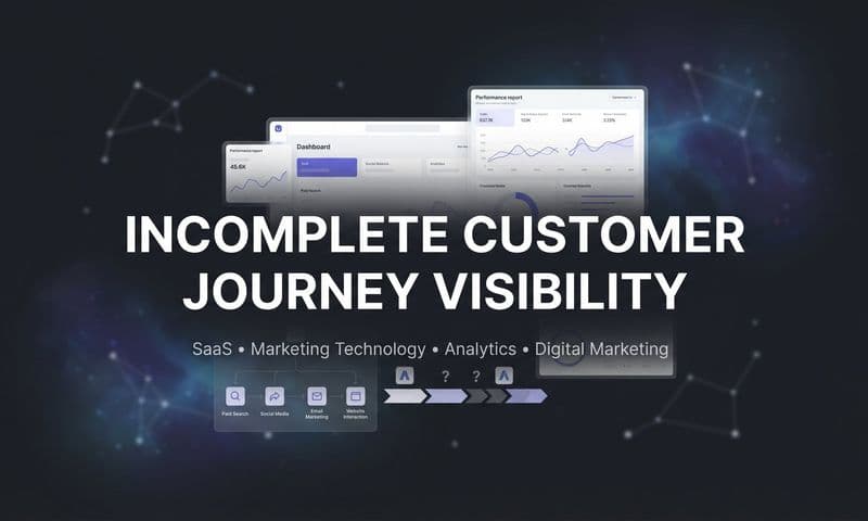 Incomplete Customer Journey Visibility: Why Your Marketing Data Has Blind Spots and How to Fix Them