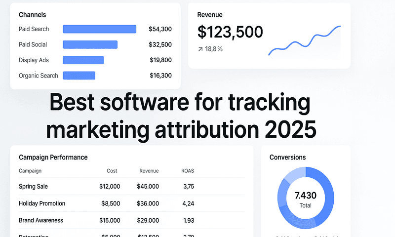 7 Best Software For Tracking Marketing Attribution 2026 That Actually Connect Ad Spend To Revenue