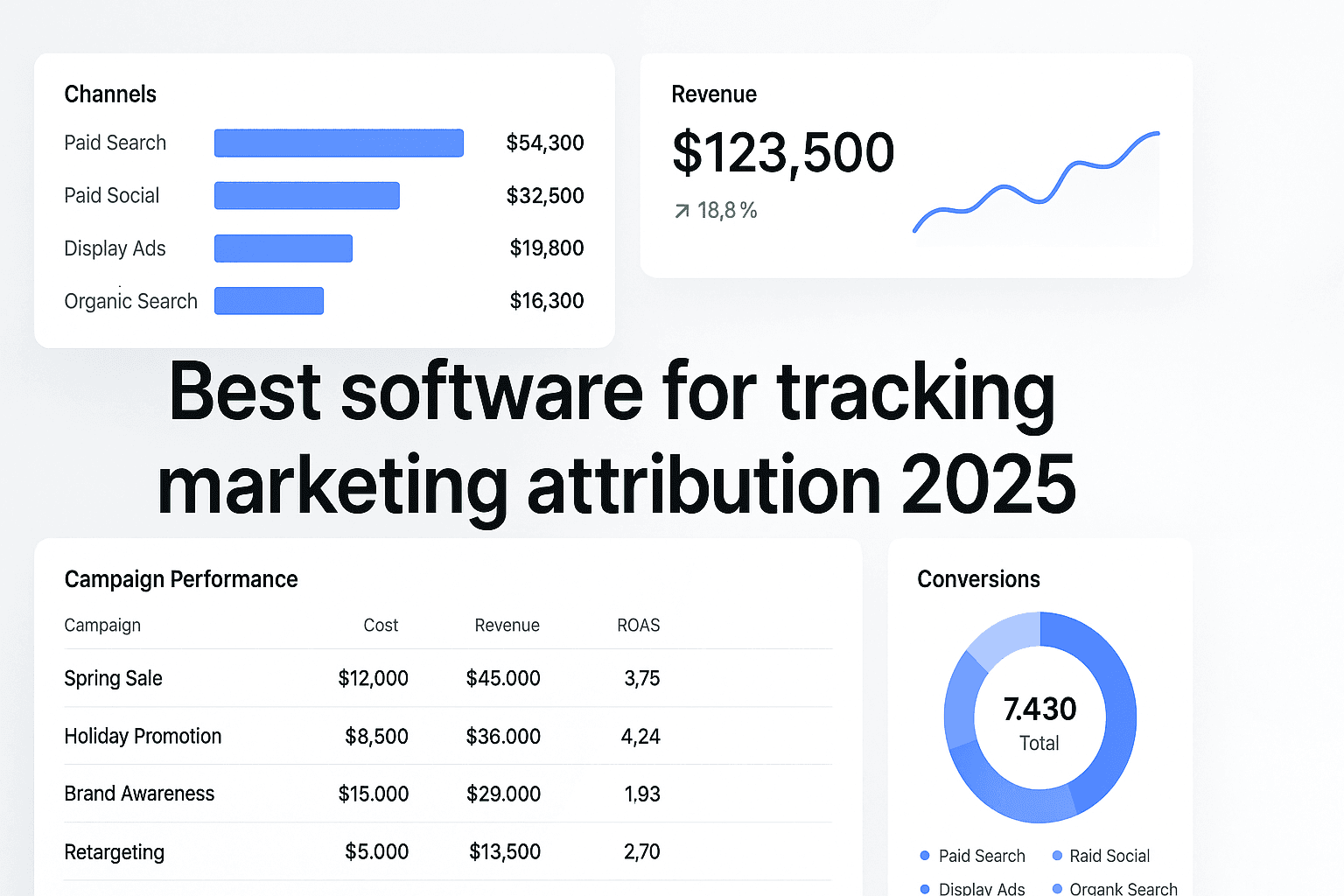 7 Best Software For Tracking Marketing Attribution 2026 That Actually Connect Ad Spend To Revenue