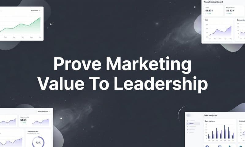 How to Prove Marketing Value to Leadership: A Step-by-Step Guide