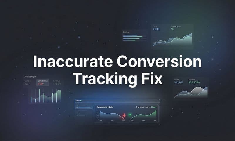 How to Fix Inaccurate Conversion Tracking: A Step-by-Step Guide for Marketers