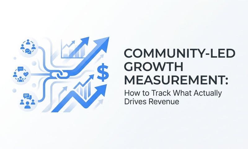 Community-Led Growth Measurement: How to Track What Actually Drives Revenue