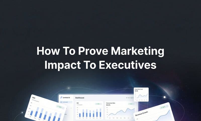 How to Prove Marketing Impact to Executives: A Step-by-Step Guide