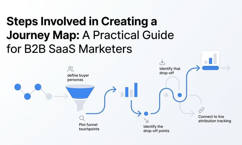 Steps Involved in Creating a Journey Map: A Practical Guide for B2B SaaS Marketers