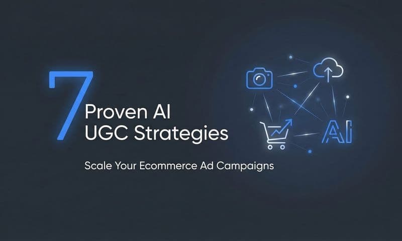 7 Proven AI UGC Strategies to Scale Your Ecommerce Ad Campaigns