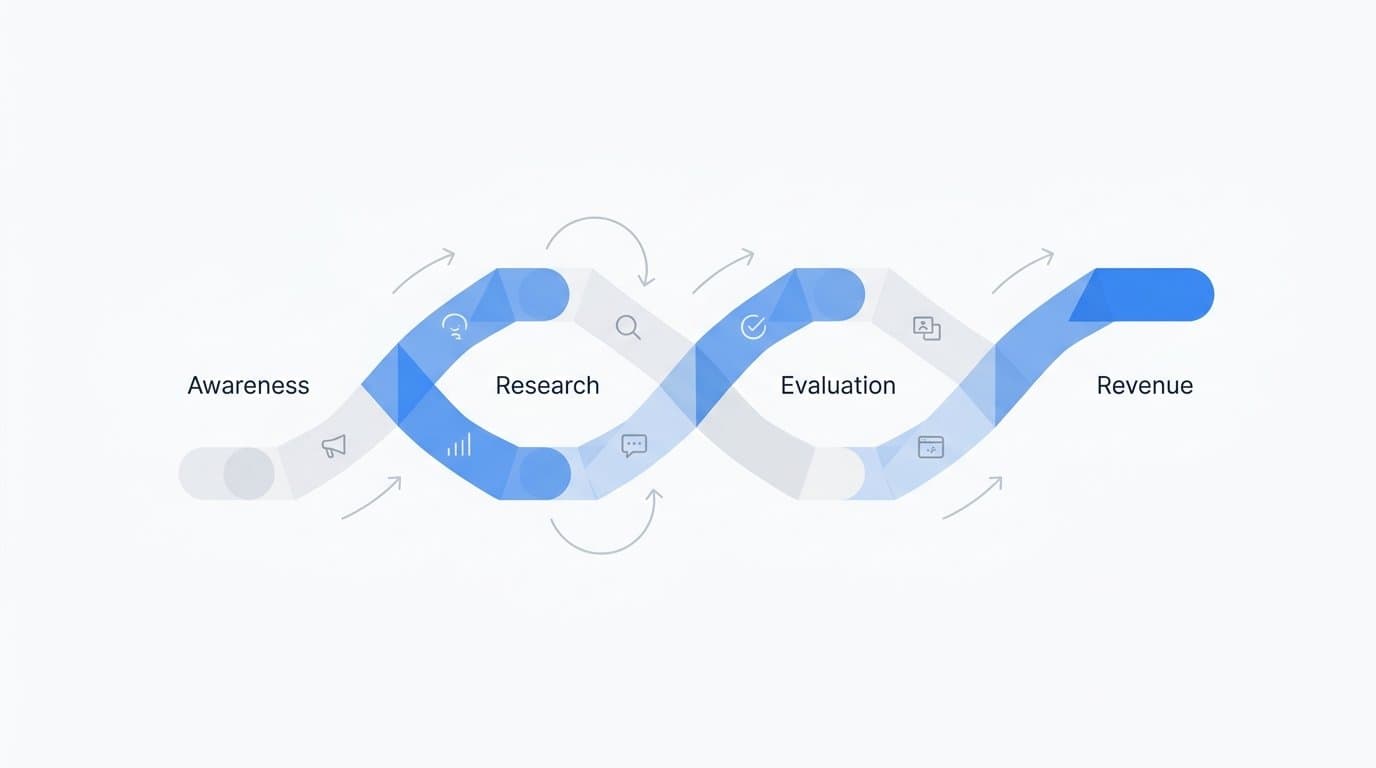 Customer Journey Online: How B2B SaaS Buyers Move from Awareness to Revenue