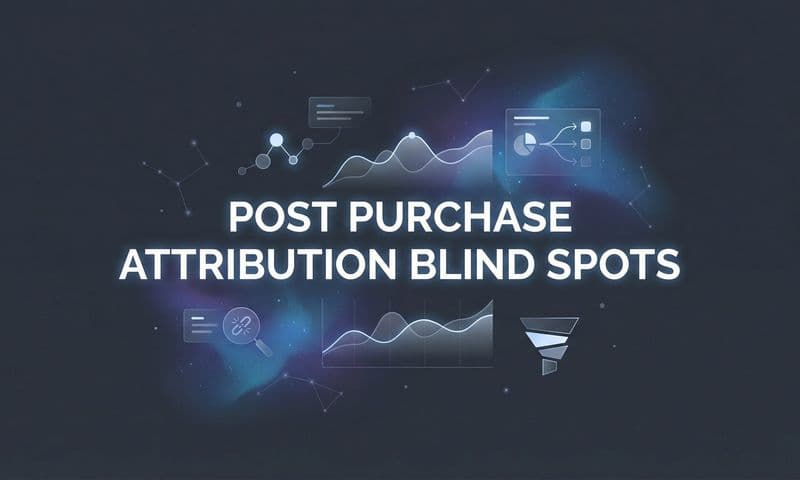 Post Purchase Attribution Blind Spots: The Hidden Gaps Costing You Revenue