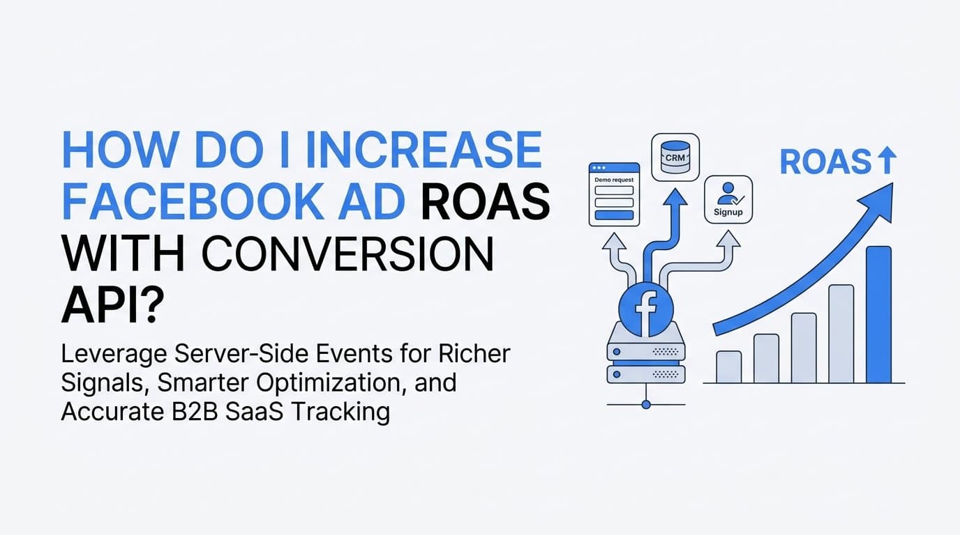 How do I increase facebook ad roas with conversion api?