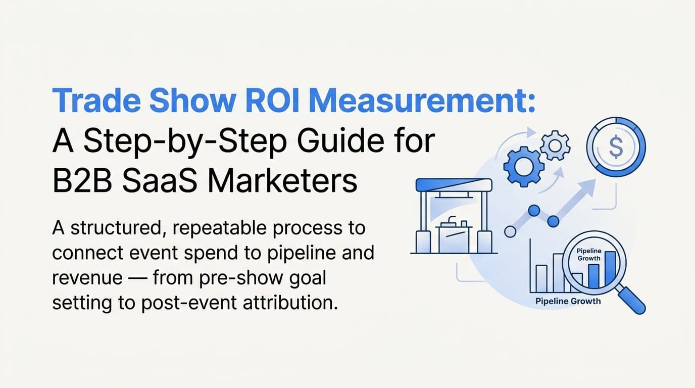 Trade Show ROI Measurement: A Step-by-Step Guide for B2B SaaS Marketers