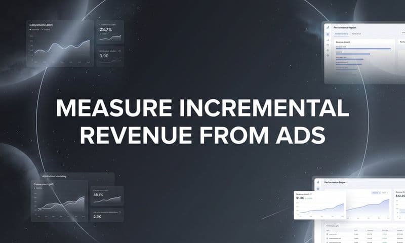How to Measure Incremental Revenue From Ads: A Complete Guide for Data-Driven Marketers