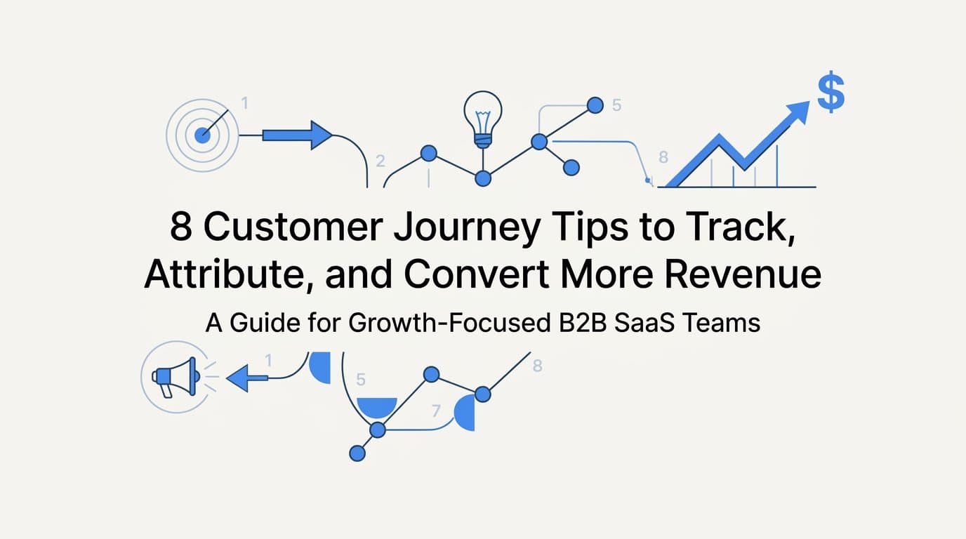8 Customer Journey Tips to Track, Attribute, and Convert More Revenue