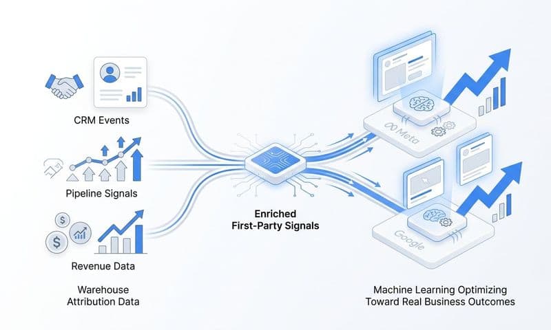 How do I use warehouse attribution data to power ai ad agents?