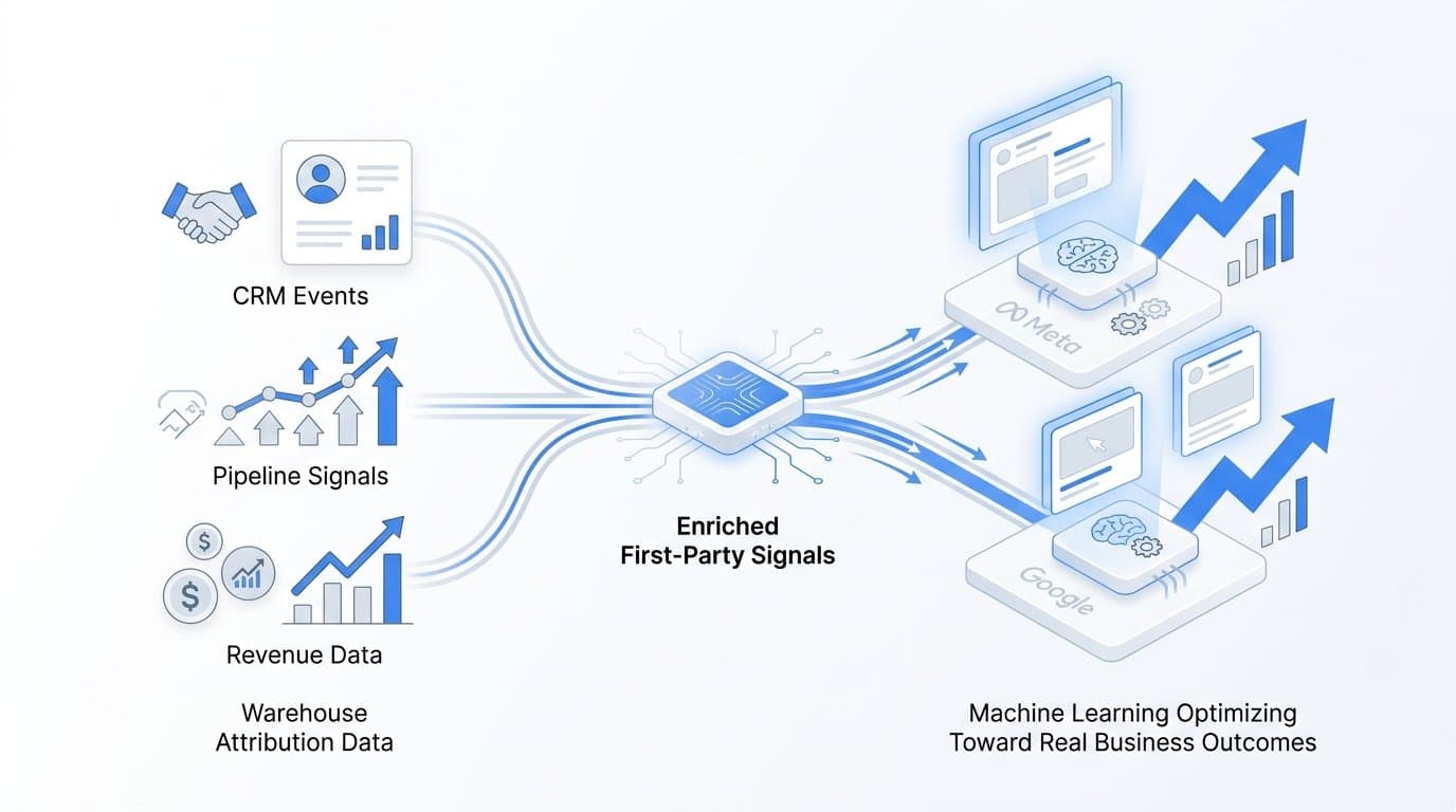 How do I use warehouse attribution data to power ai ad agents?