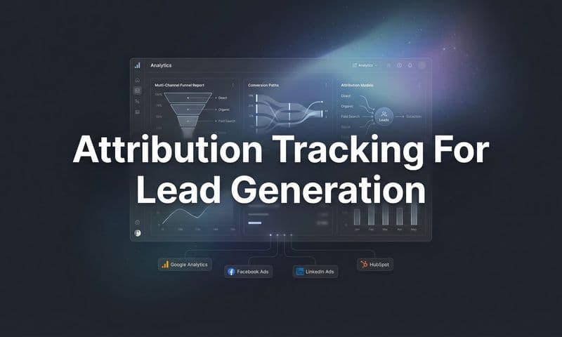 Attribution Tracking for Lead Generation: The Complete Guide to Knowing Which Channels Actually Convert