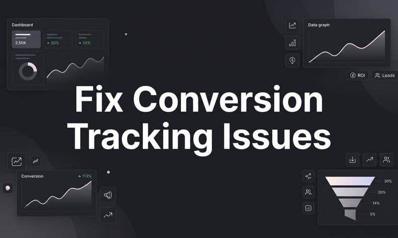 How to Fix Conversion Tracking Issues: A Step-by-Step Guide