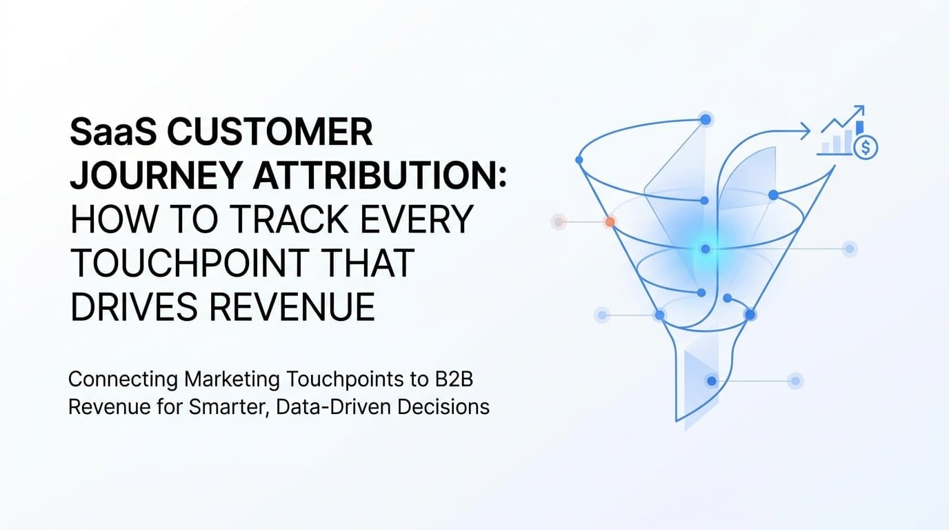 SaaS Customer Journey Attribution: How to Track Every Touchpoint That Drives Revenue