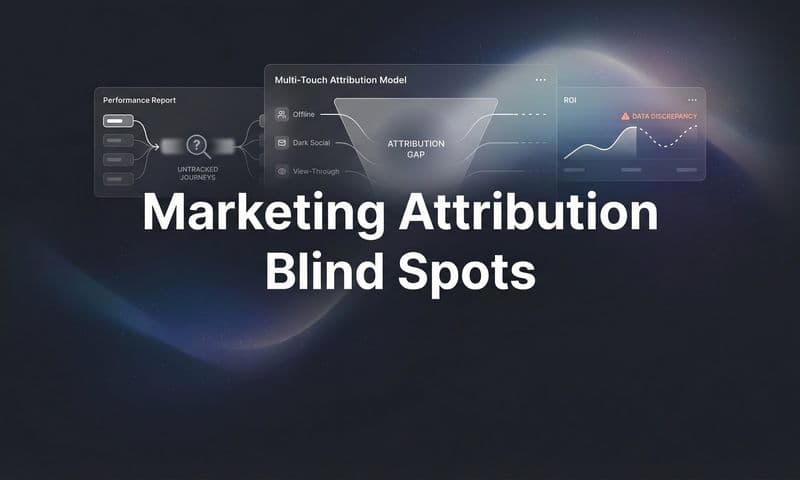 Marketing Attribution Blind Spots: What You're Missing and How to Fix It
