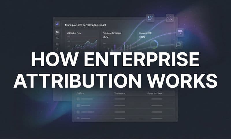 How Enterprise Attribution Works: A Complete Guide to Tracking Complex Customer Journeys