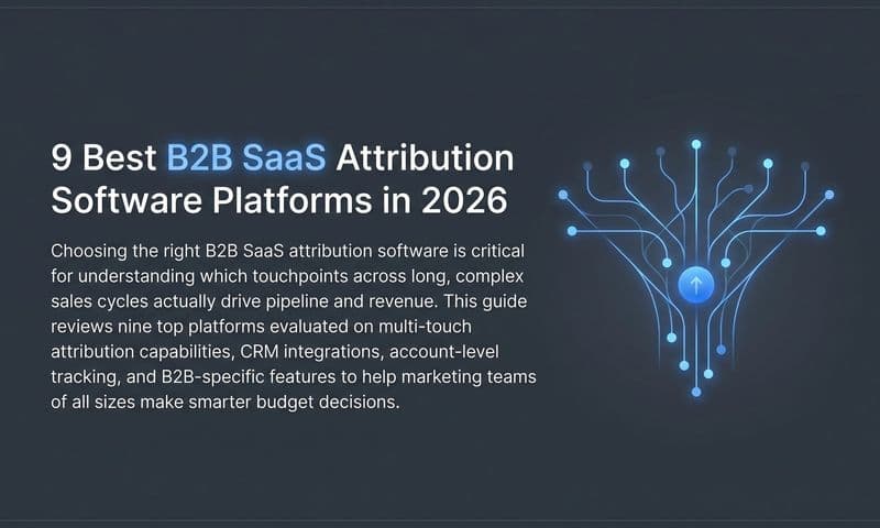 9 Best B2B SaaS Attribution Software Platforms in 2026
