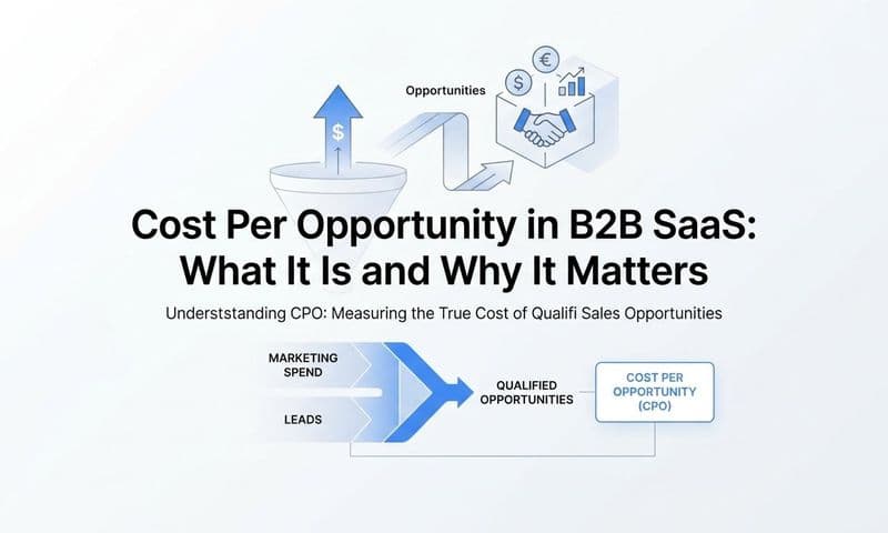 Cost Per Opportunity in B2B SaaS: What It Is and Why It Matters