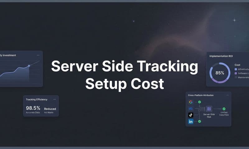 Server Side Tracking Setup Cost: A Complete Breakdown for Marketers in 2026