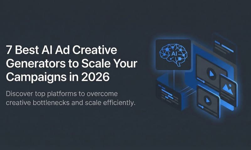 7 Best AI Ad Creative Generators to Scale Your Campaigns in 2026