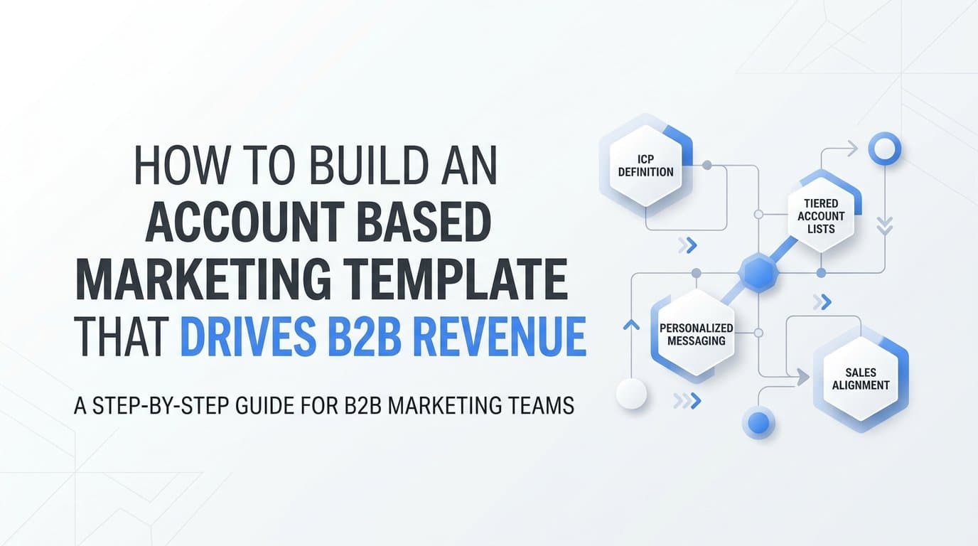 How to Build an Account Based Marketing Template That Drives B2B Revenue