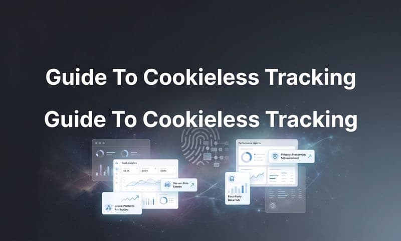 Guide to Cookieless Tracking: How to Set Up Accurate Attribution Without Third-Party Cookies