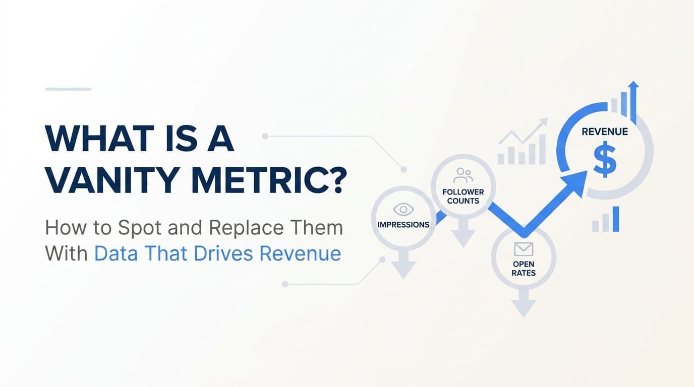 What Is a Vanity Metric? How to Spot and Replace Them With Data That Drives Revenue