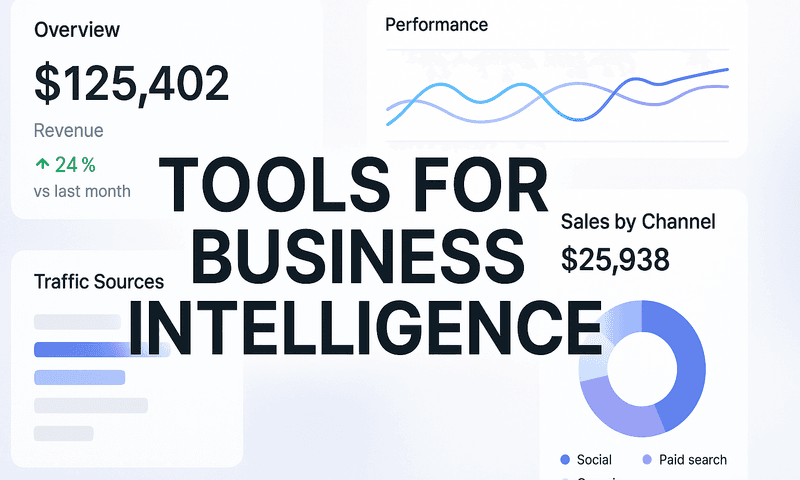 8 Best Tools For Business Intelligence To Transform Marketing Data Into Revenue