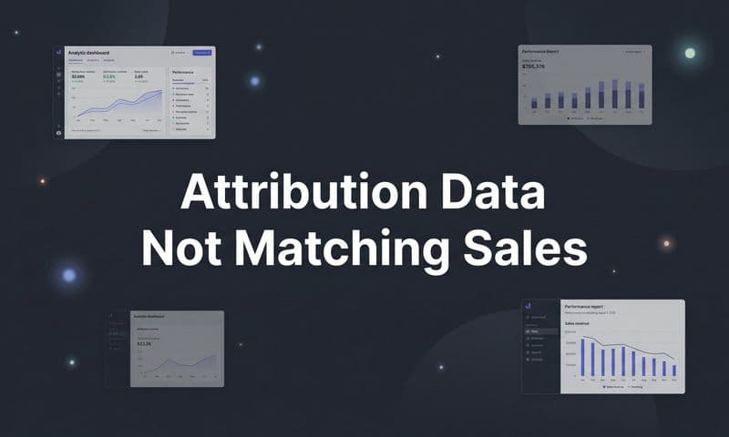 Attribution Data Not Matching Sales: Why It Happens and How to Fix It
