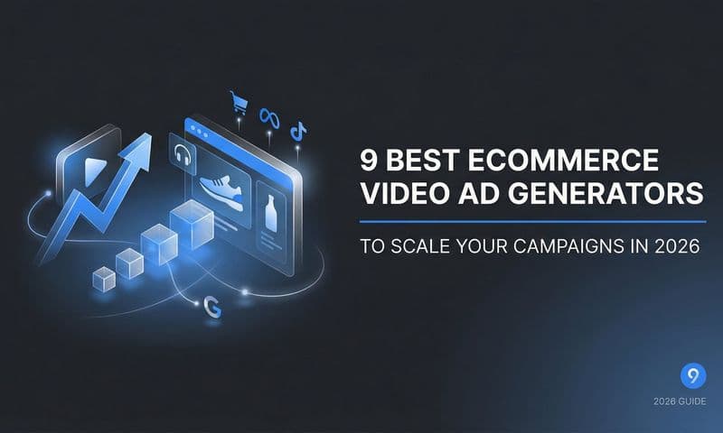 9 Best Ecommerce Video Ad Generators to Scale Your Campaigns in 2026
