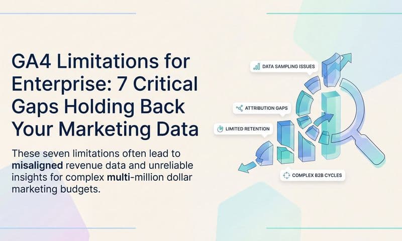 GA4 Limitations for Enterprise: 7 Critical Gaps Holding Back Your Marketing Data