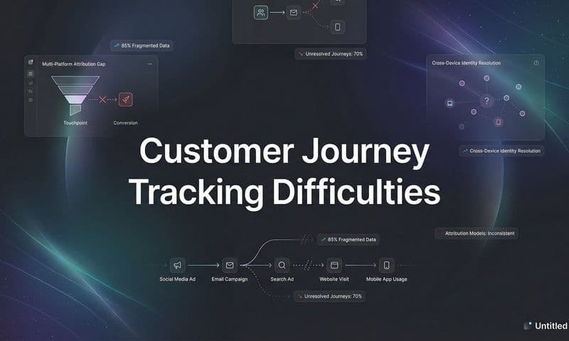 Customer Journey Tracking Difficulties: Why Marketers Struggle and How to Fix It