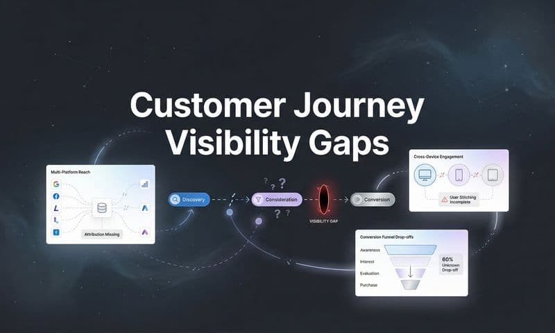 Customer Journey Visibility Gaps: What They Are, Why They Happen, and How to Fix Them