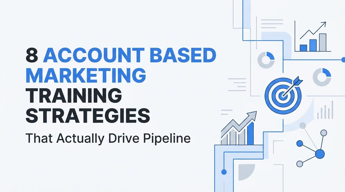 8 Account Based Marketing Training Strategies That Actually Drive Pipeline