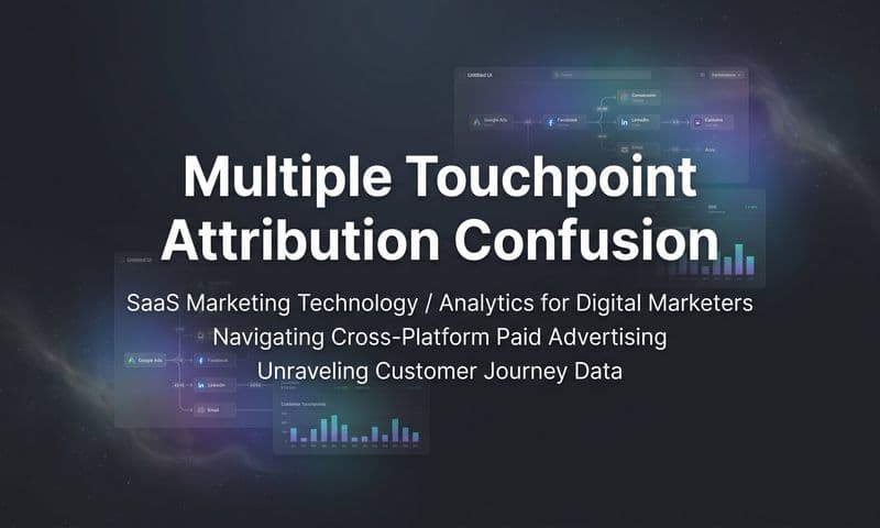 Multiple Touchpoint Attribution Confusion: Why Your Data Doesn't Add Up (And How to Fix It)